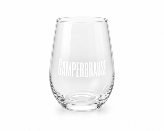 Camperbrauseglas mit Gravur
